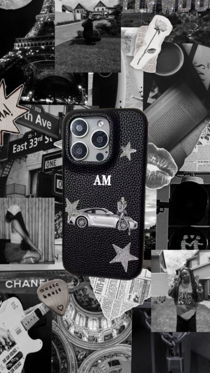 Customized  leather phone case ✨